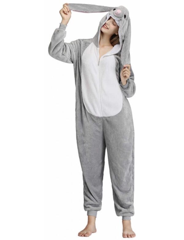 Kigurumi Conejo Gris - Imagen 2