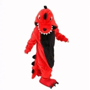 Pijama Dinosaurio Rojo