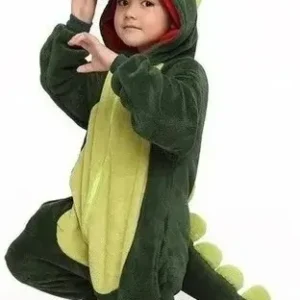 Pijama Dinosaurio Verde